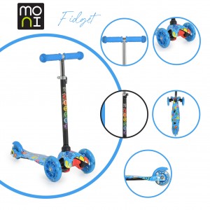 ТРОТИНЕТ FIDGET BLUE MONI