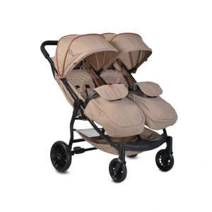 КОЛИЧКА ЗА БЛИЗНАЦИ ROME BEIGE MONI