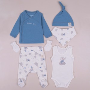 КОМПЛЕТ ЗА БЕБЕ 6 ПАР. М. 11003829 JUST KIDDIN