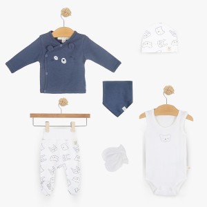 КОМПЛЕТ ЗА БЕБЕ 4 ПАР. М. 17001632 JUST KIDDIN