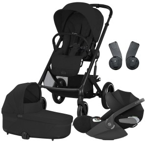 КОЛИЧКА TRIO BALIOS S СЕТ LUX CLOUD T I-SIZE MOON BLACK/B. FRAME CYBEX