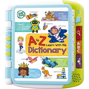 КНИГА A to Z LEARN WITH ME LEAP FROG
