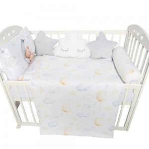 ПОСТЕЛНИНА СОНУВАЛКА СИВА BABY TEXTIL