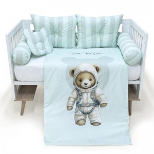 ПОСТЕЛНИНА МЕЧЕ СИНА BABY TEXTIL
