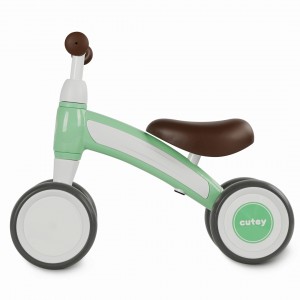 BALANCE BIKE CUTEY-5 GREEN QPLAY