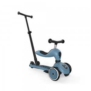 ТРОТИНЕТ HIGHWAYKICK 1 PUSH AND GO STEEL SCOOT AND RIDE