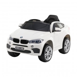 АВТОМОБИЛ НА АКУМУЛАТОР JEEP BMW X6M 19358 БЕЛ 6V 7AHx2 116x74x60cm