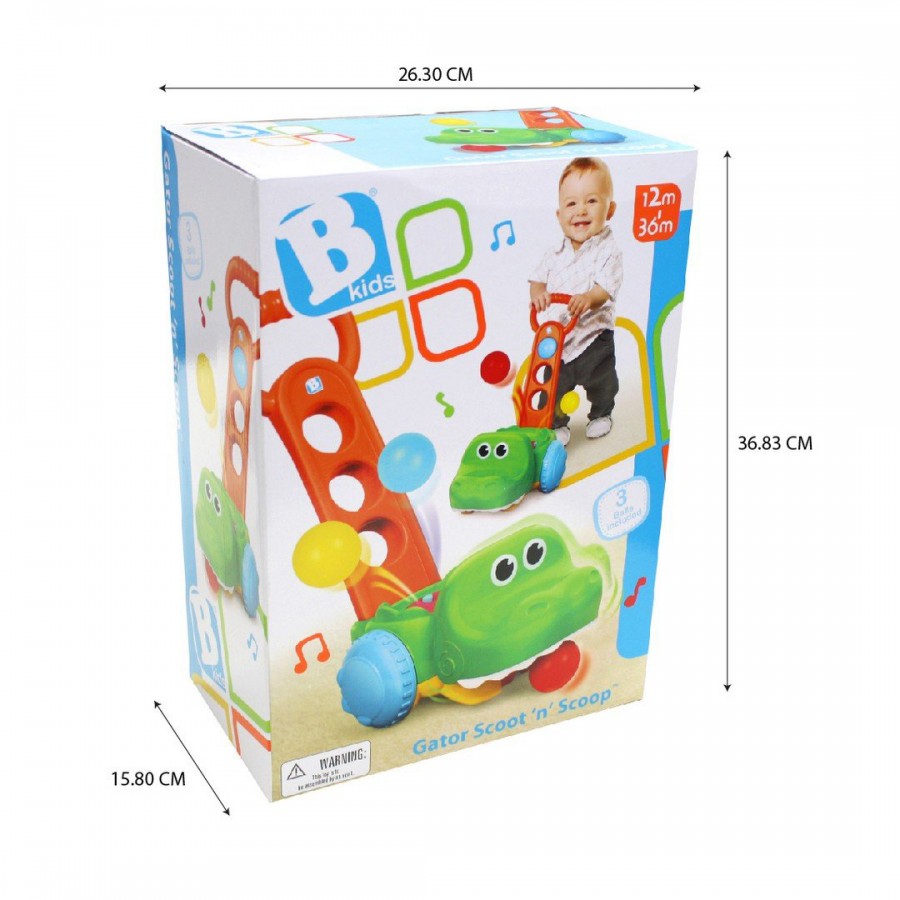 ПРООДУВАЛКА КРОКОДИЛ SCOOT N' SCOOP BKIDS