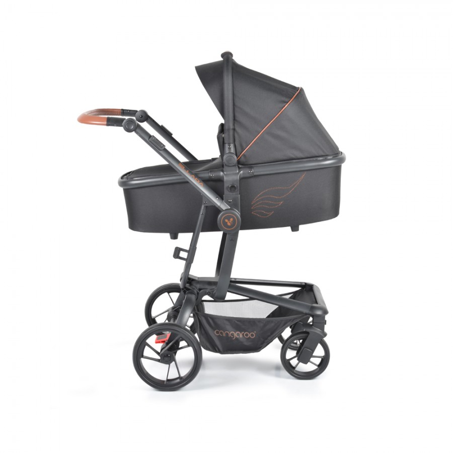 КОЛИЧКА ELLADA 3 ВО 1 BLACK CANGAROO