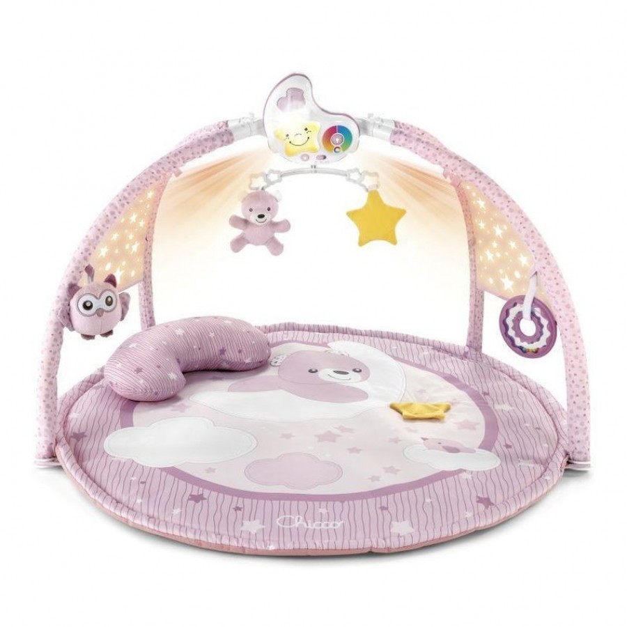 ПОДЛОГА ЗА ИГРА СО ИГРАЧКИ ENJOY COLORS PLAYGYM PINK 0+ CHICCO