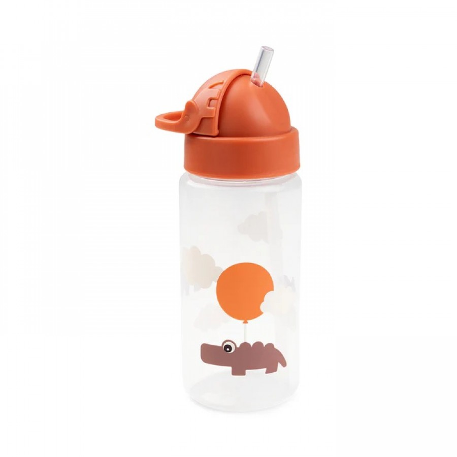 ШИШЕ СО ЦЕВКА 350ml ПЛАСТИКА ПОРТОКАЛОВО DONE BY DEER