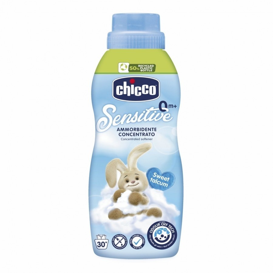 ДЕТЕРГЕНТ ЗА АЛИШТА 1,5l ACTIVE+ОМЕКНУВАЧ 750МЛ SWEET TALCUM CHICCO