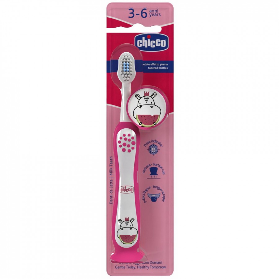 ЧЕТКА ЗА ЗАБИ HIPPO 3-6г CHICCO