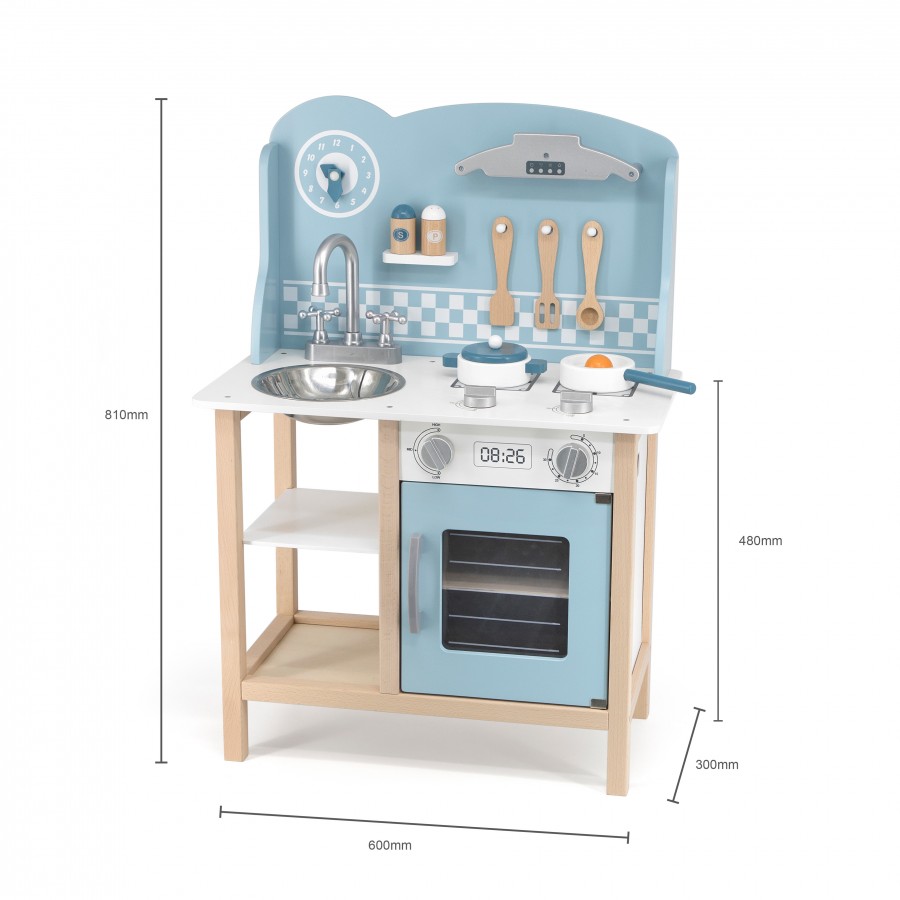 ДРВЕНА ИГРАЧКА КУЈНА BLUE POLARB