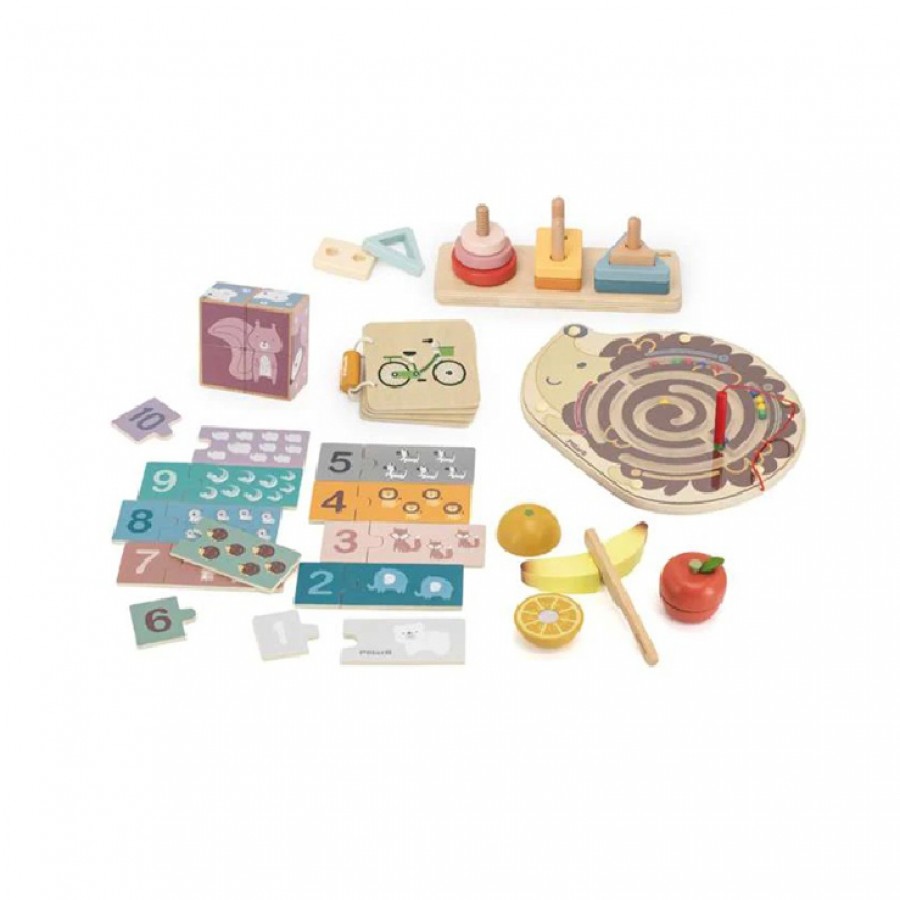 ДРВЕНА ИГРАЧКА СЕТ РАСТИ СО МЕНЕ - МАЛИ МИСЛИТЕЛИ POLARB