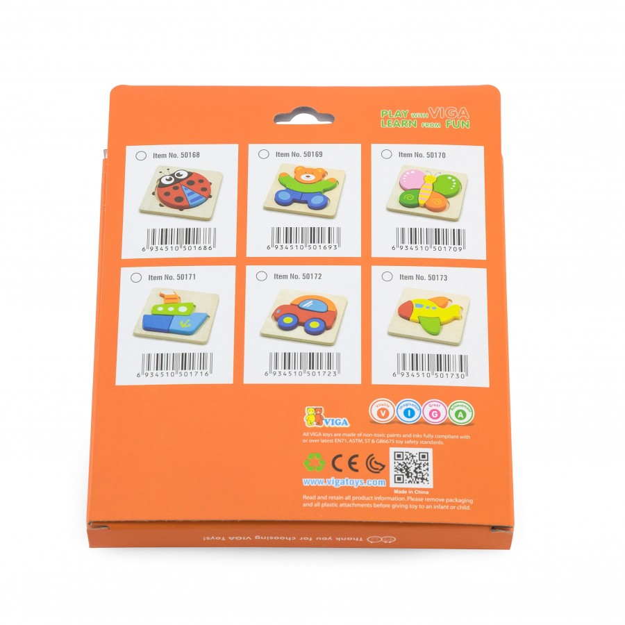 ДРВЕНА ИГРАЧКА СЛОЖУВАЛКА АВТОМОБИЛ VIGA