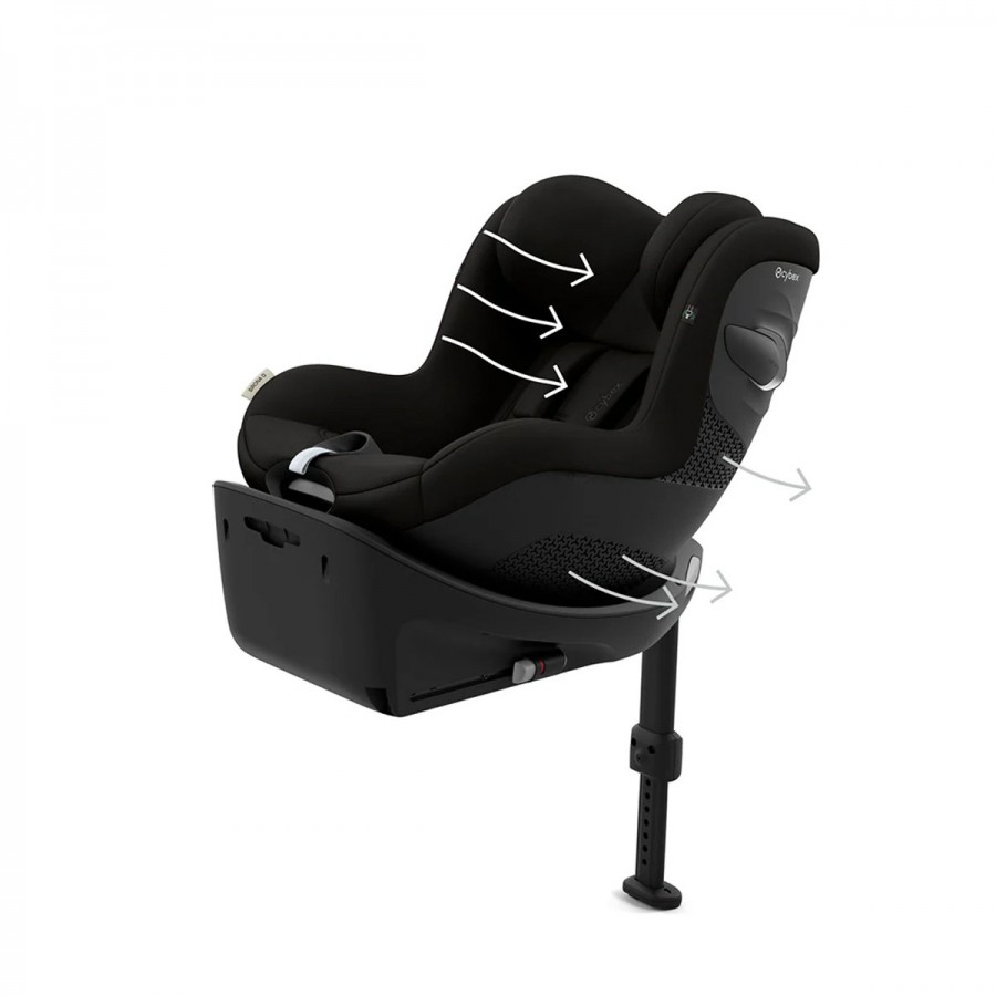 СЕДИШТЕ SIRONA G I-SIZE MOON BLACK CYBEX