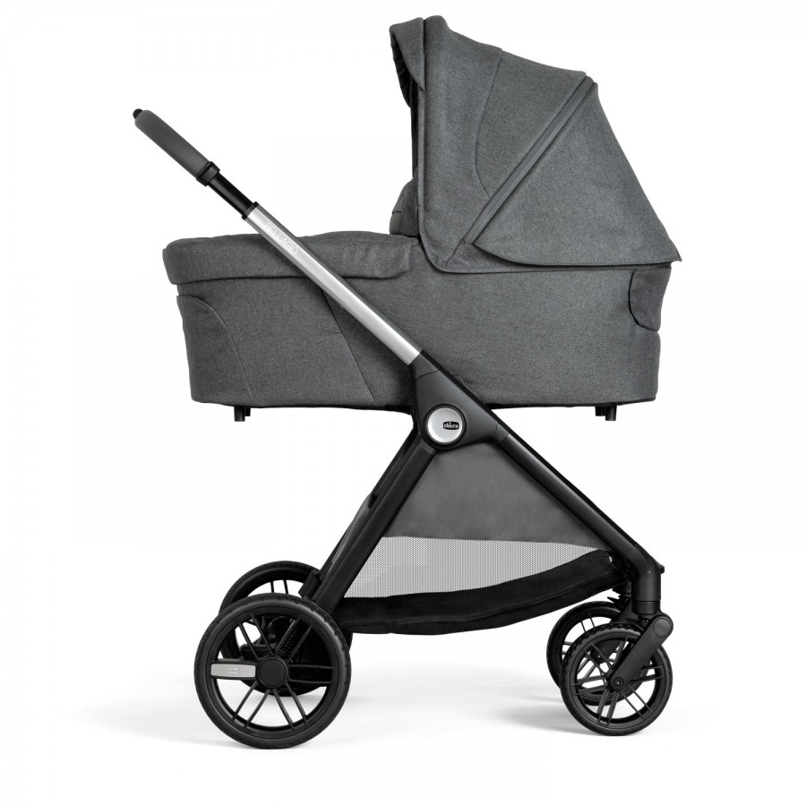 КОЛИЧКА TRIO BELLAGIO BLACK SATIN KORY I-S ESSENTIAL 0м+ CHICCO