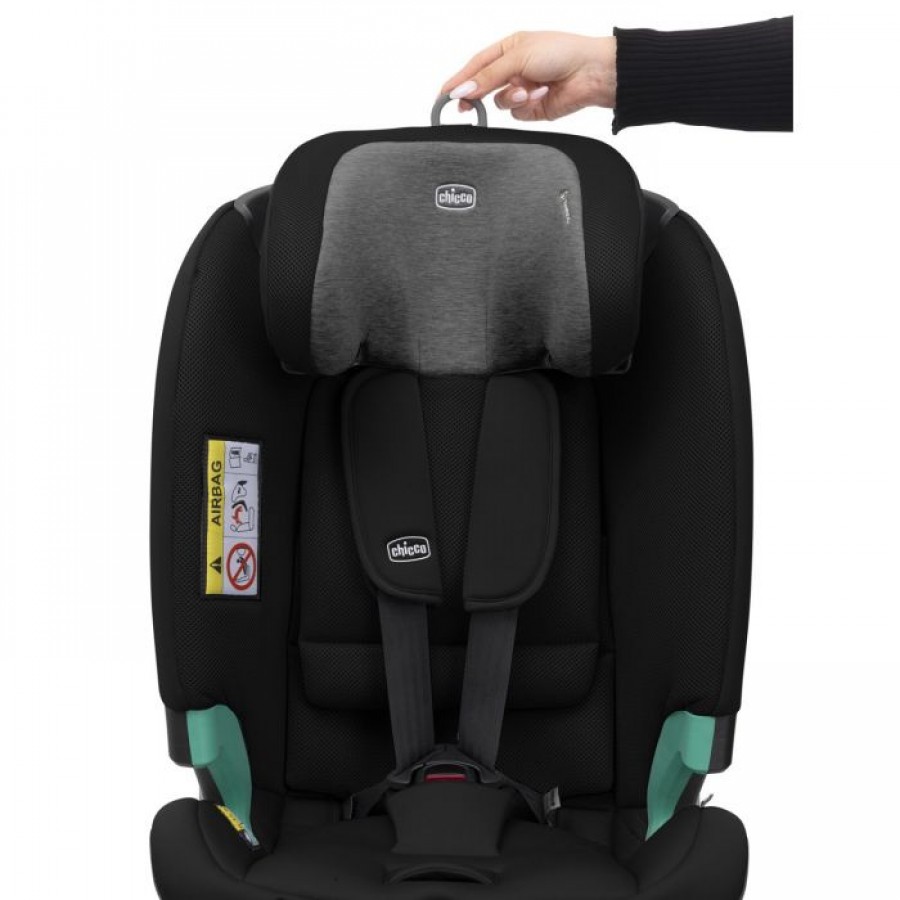 СЕДИШТЕ FULLSEAT 360 I-SIZE СО БАЗА BLACK SATIN 61-150 cm CHICCO