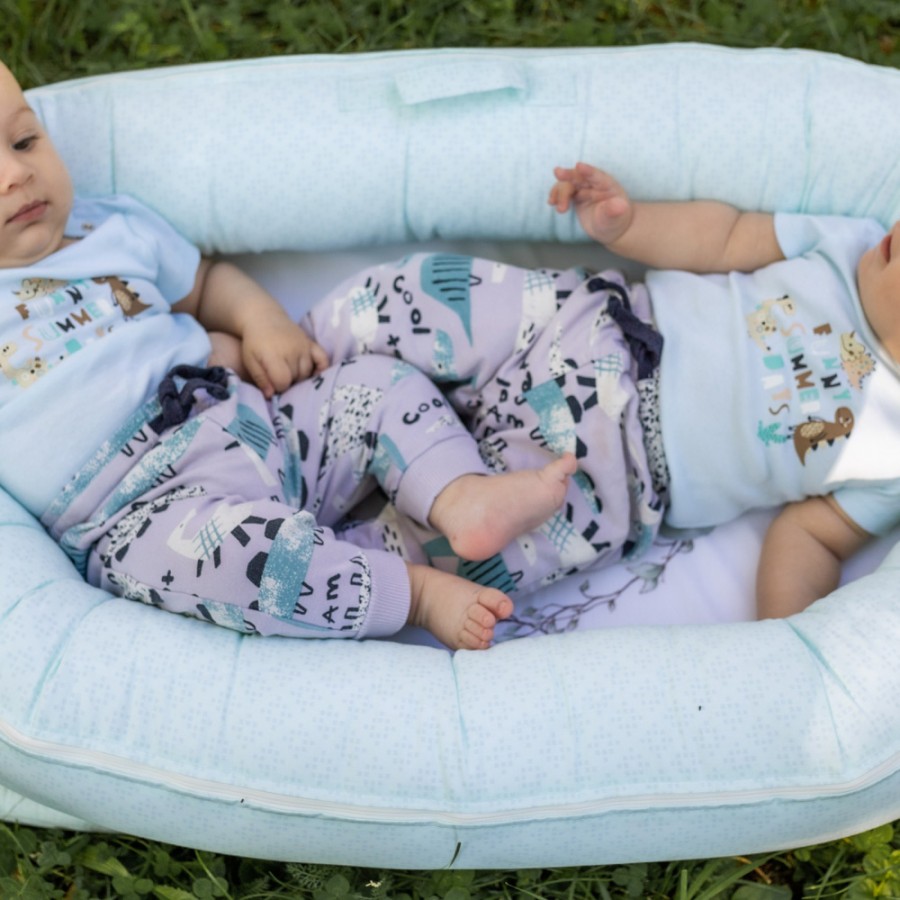 ГНЕЗДО РЕТРО МЕЧИЊА МИНТ BABY TEXTIL