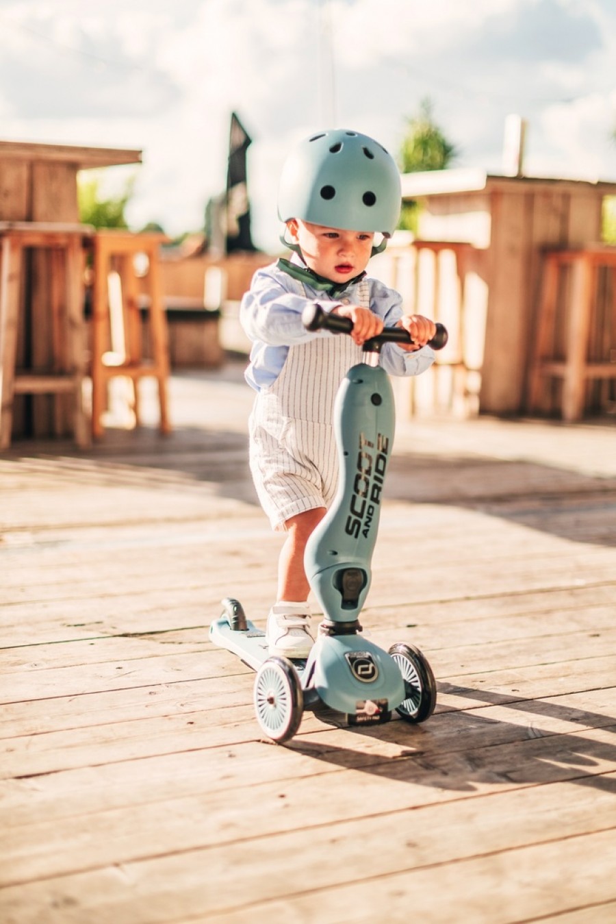 ТРОТИНЕТ HIGHWAYKICK 1 BLUE SCOOT AND RIDE